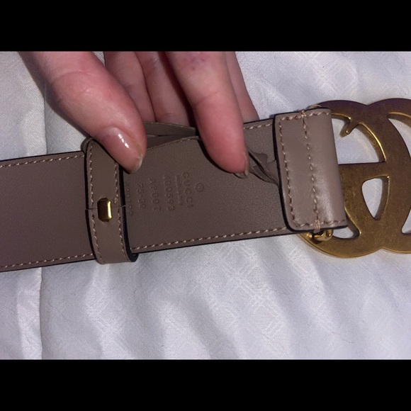 This a Small Gucci belt. I weigh 109 pounds and this belt fits me perfectly.